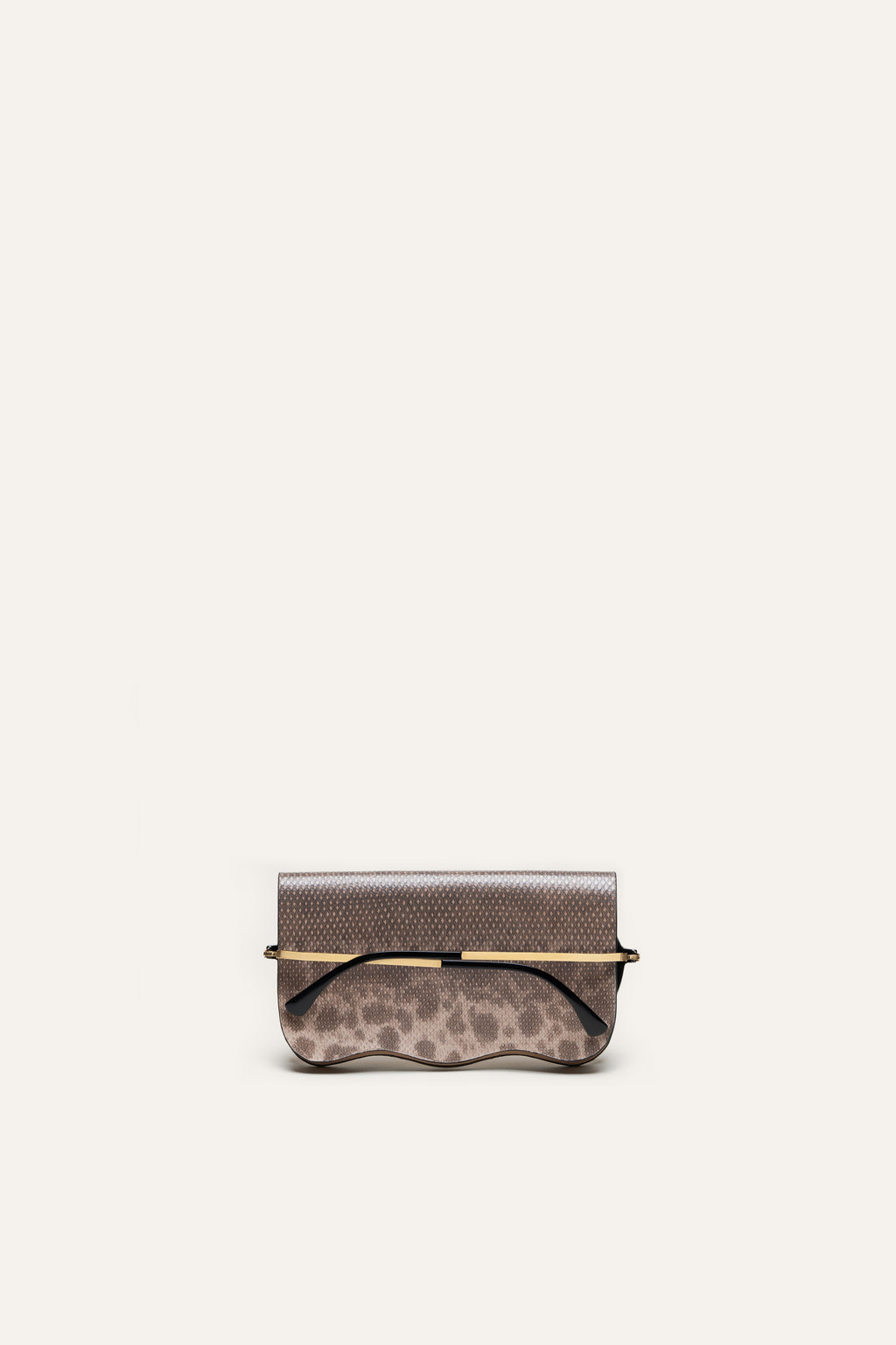 Mer Glasses Case in Taupe Karung