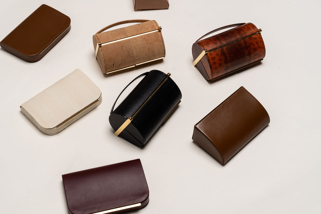 Rio Clutch in Cremisi Calf Leather