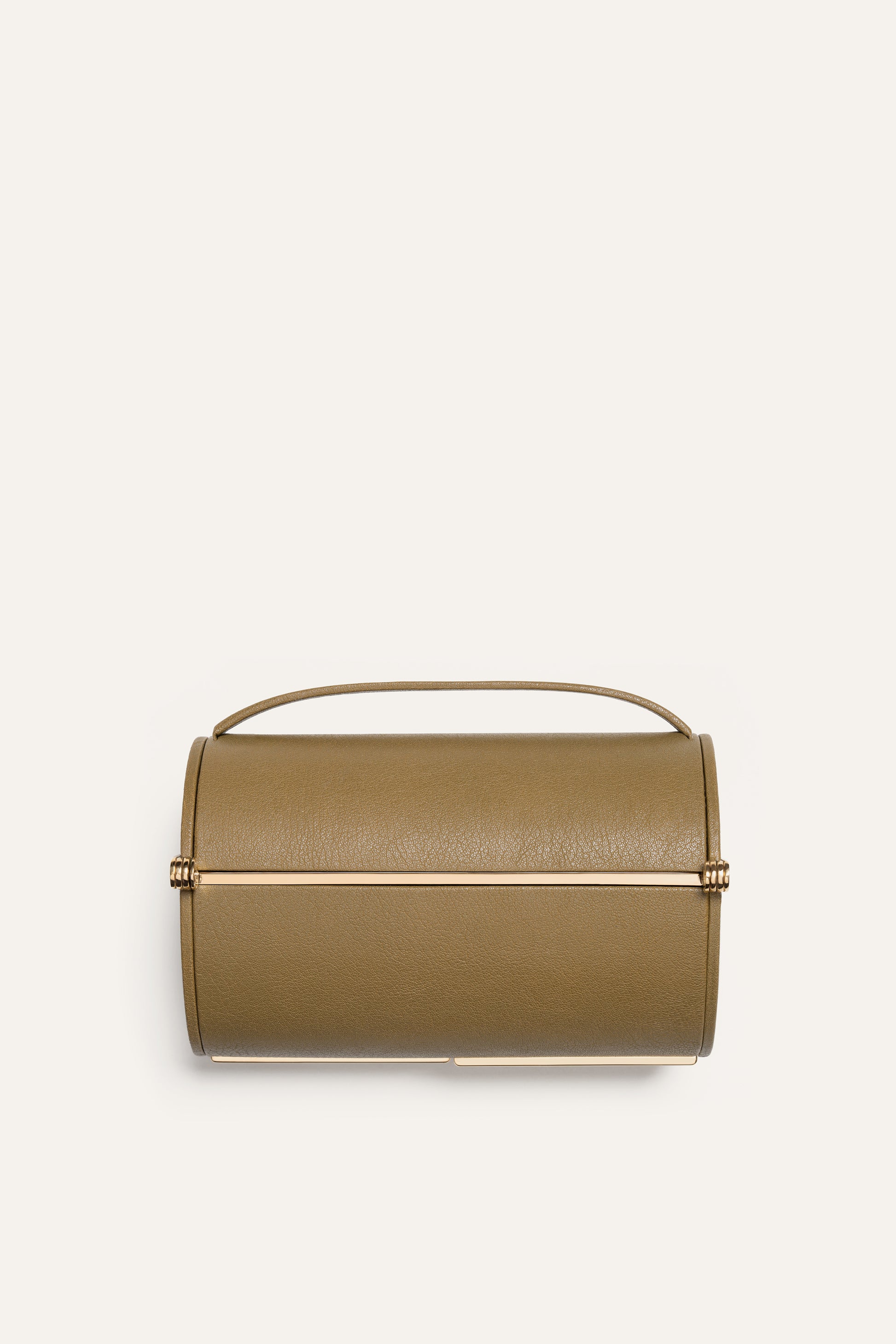 Supervea Clutch in Moss Chèvre Leather