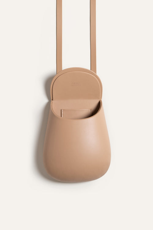Florero Bag in Almond Calf Leather