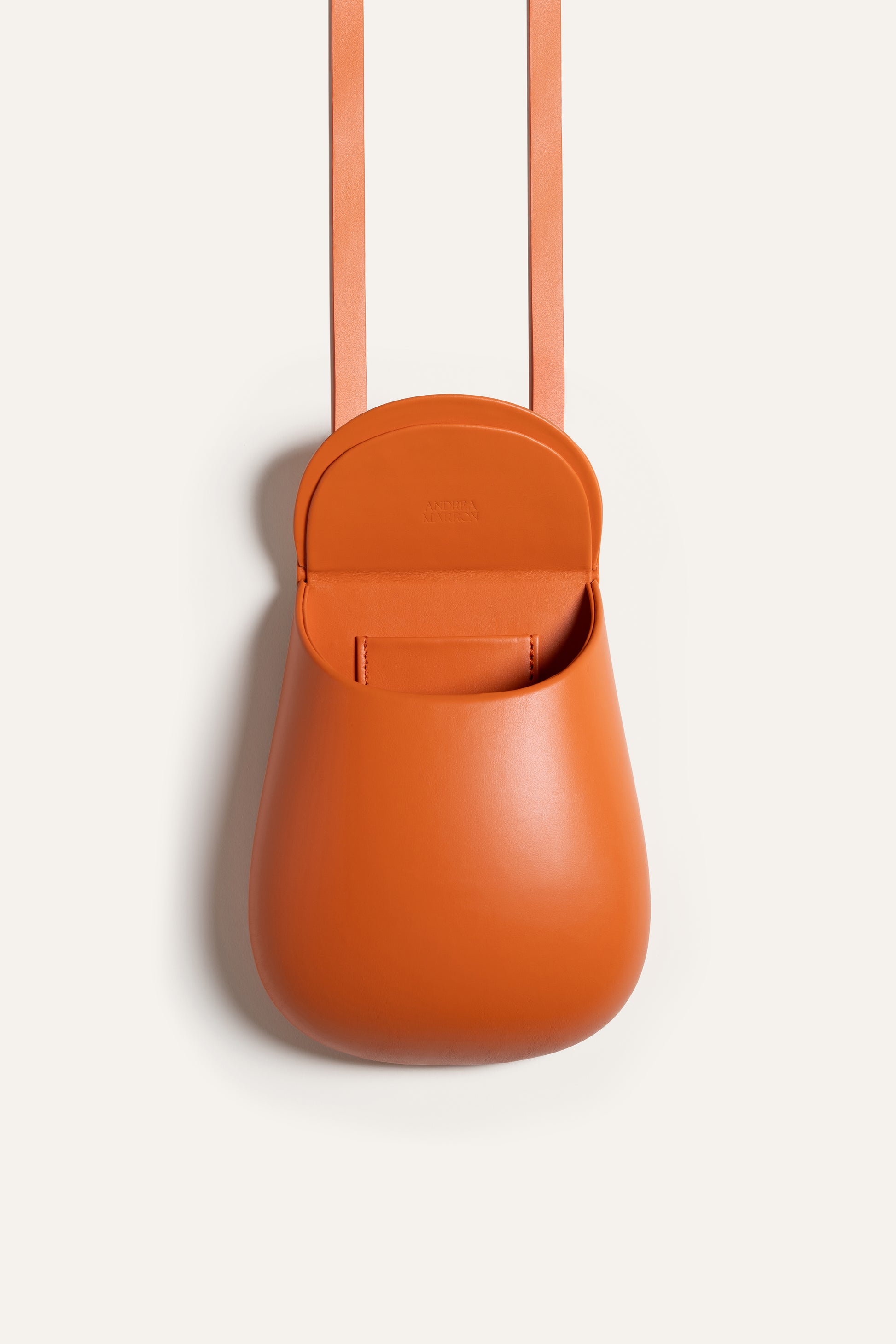 Florero Bag in Persimmon Calf Leather