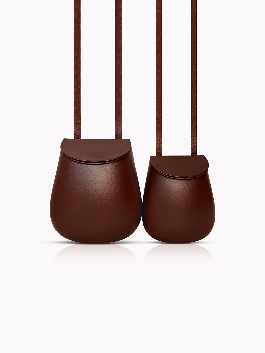 Florero Bag in Cocoa Calf Leather