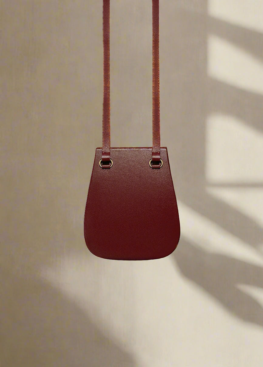 Florero Bag in Cremisi Calf Leather