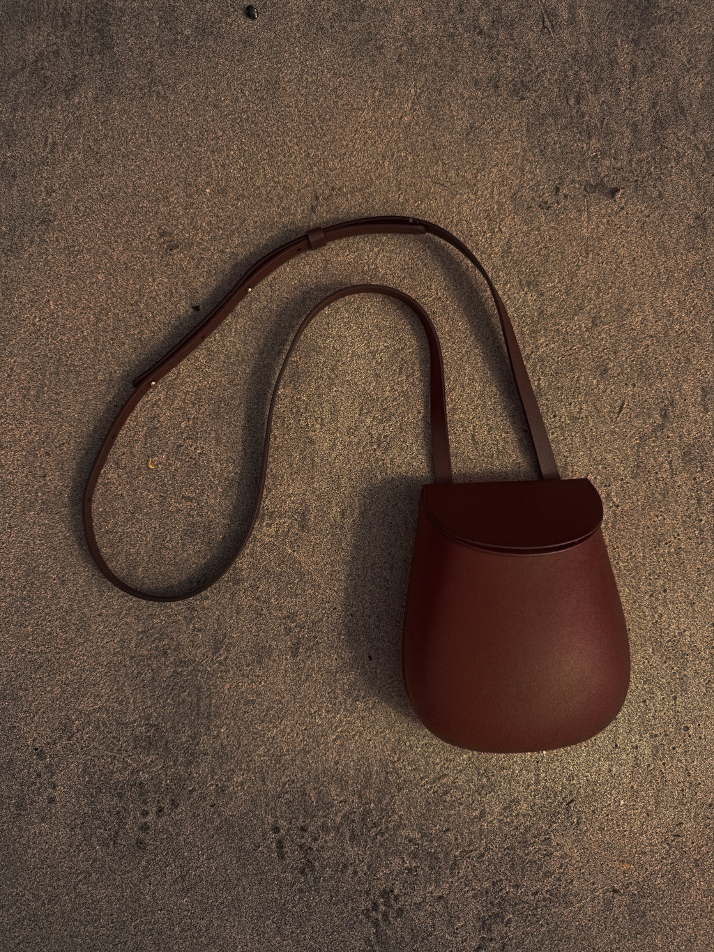 Florero Bag in Cocoa Calf Leather