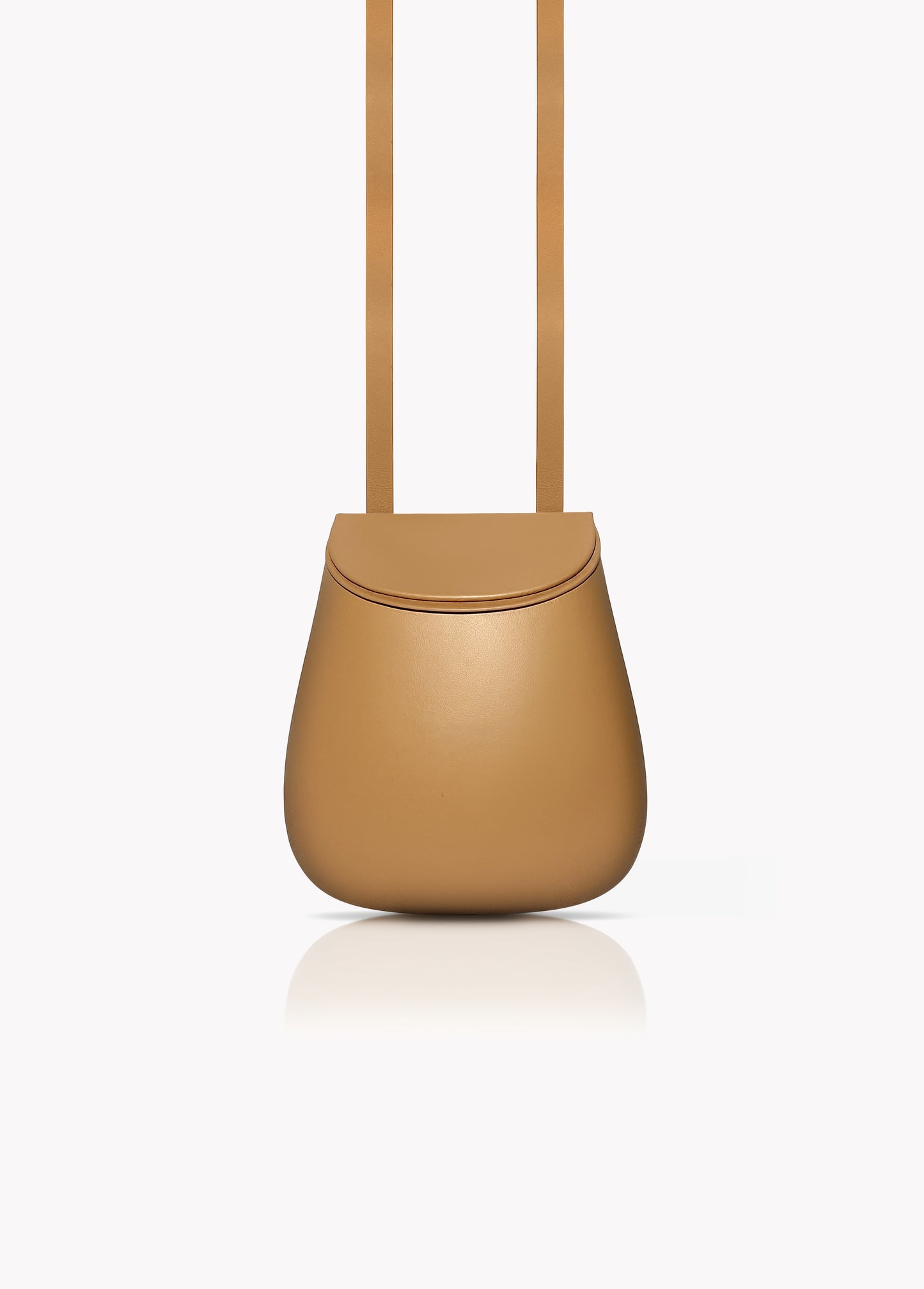 Florero Bag in Almond Calf Leather