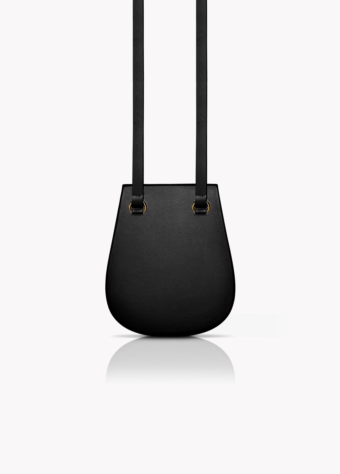 Florero Bag in Black Calf Leather