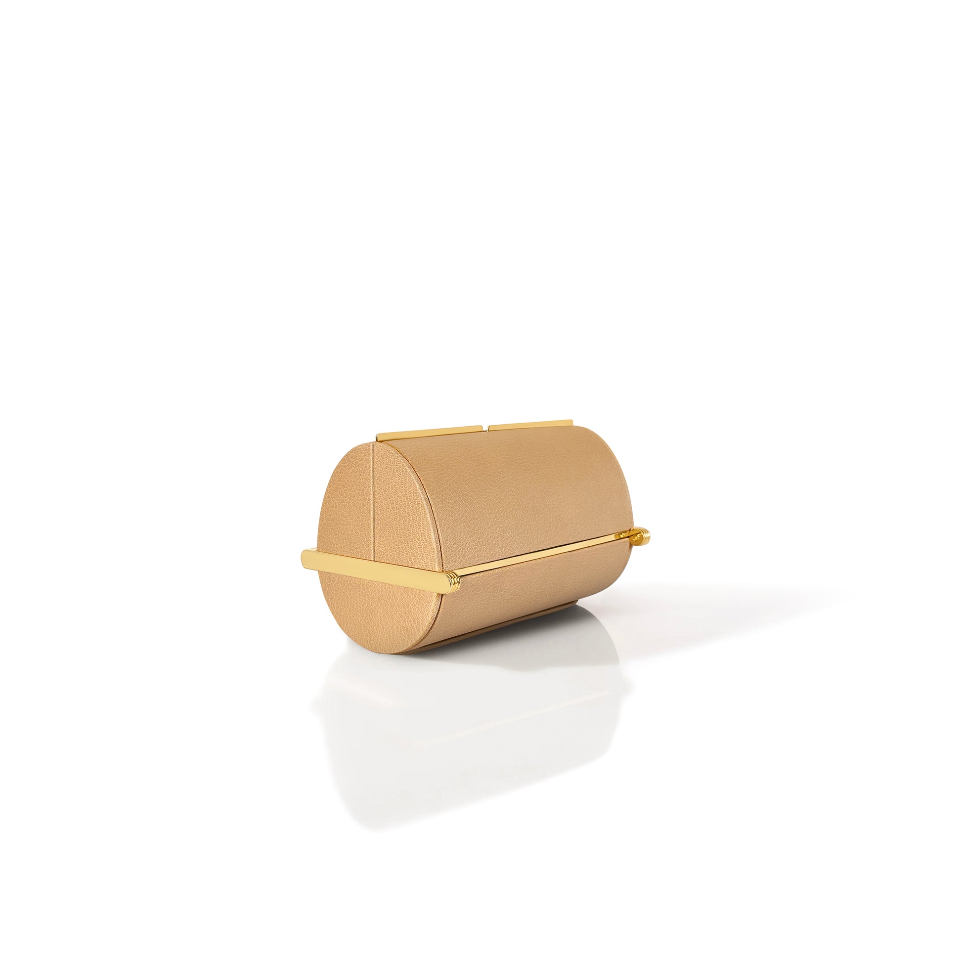 Supervea Clutch in Mink Chèvre Leather