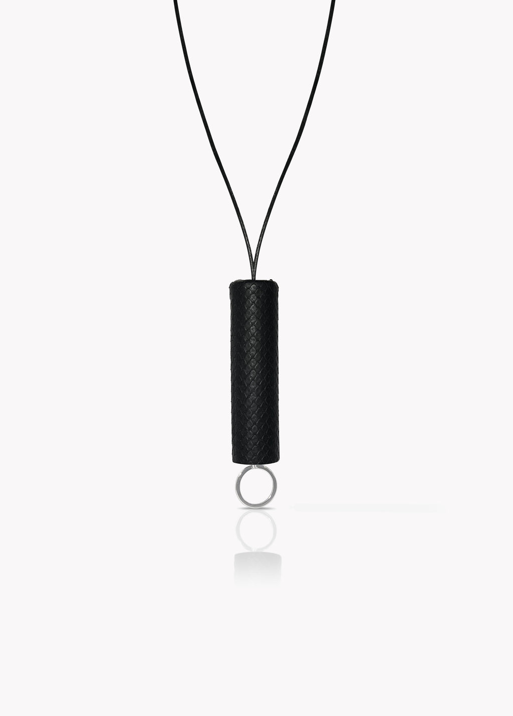 Key Lanyard in Black Python