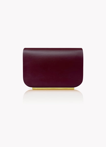 Rio Clutch in Cremisi Calf Leather