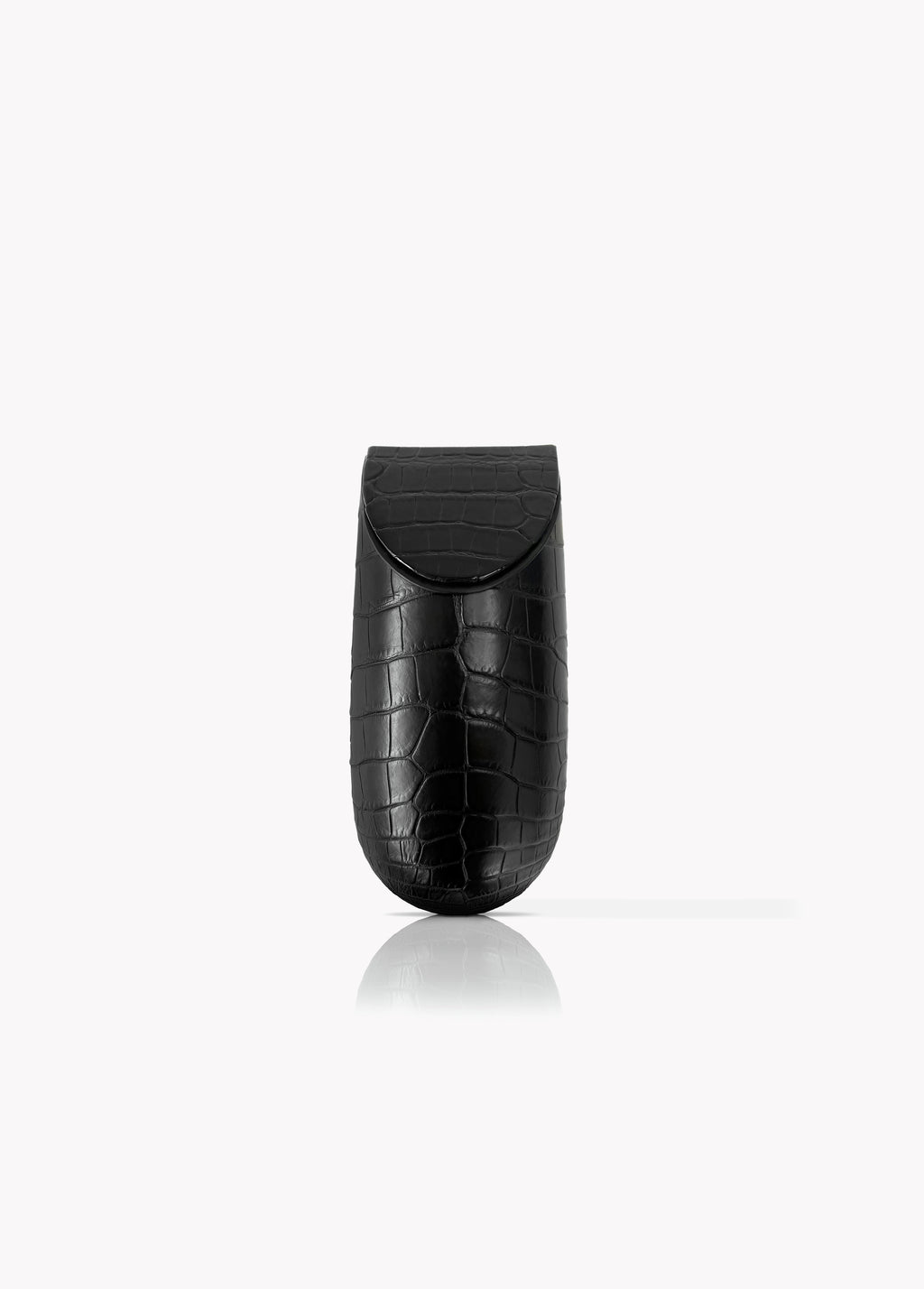 Wandern Bag in Black Alligator
